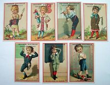 LOT 7 CHROMOS CHICOREE NOUVELLE CASIEZ-BOURGEOIS   enfants