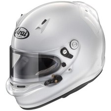 Casque intégral Arai SK-6 PED XS 54 cm blanc rapidement approuvé compatible HANS