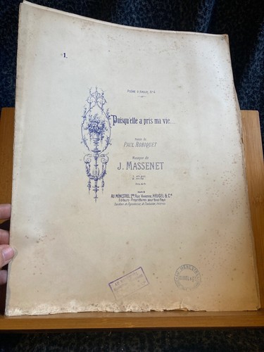 Massenet robiquet - massenet,