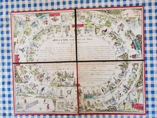 JEU DE L OIE FIN XIX° RENOUVELE DES GRECS LITHOGRAPHIE MARQUE TR AVEC DES ET OIE