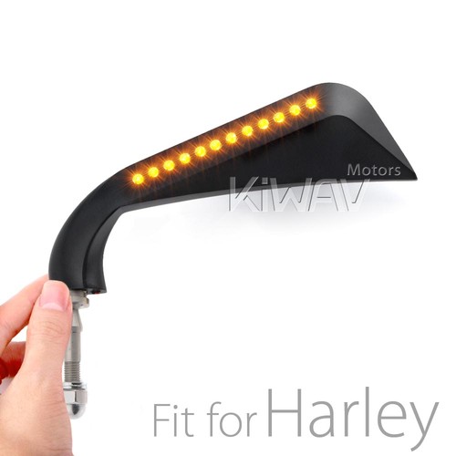 Rétroviseurs axe noir led - axe,
