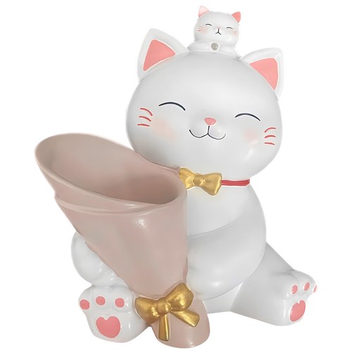Pot fleur chat - fleur,
