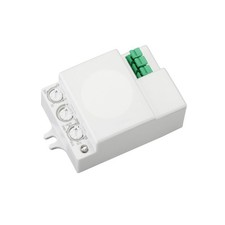 Mikrowellen Bewegungsmelder Blanc IP20 Max. 300W LED 1200W Incandescent À 15m