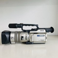 Caméscope Sony DCR-VX2000 Argent 3CCD Mini DV Zoom Numérique Fonctionne Occasion