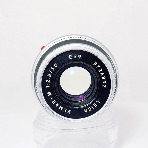 Objectif argent leica - argent, elmar-m