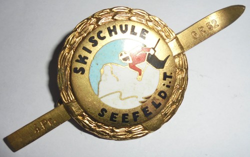 Insigne broche moniteur ski - broche,