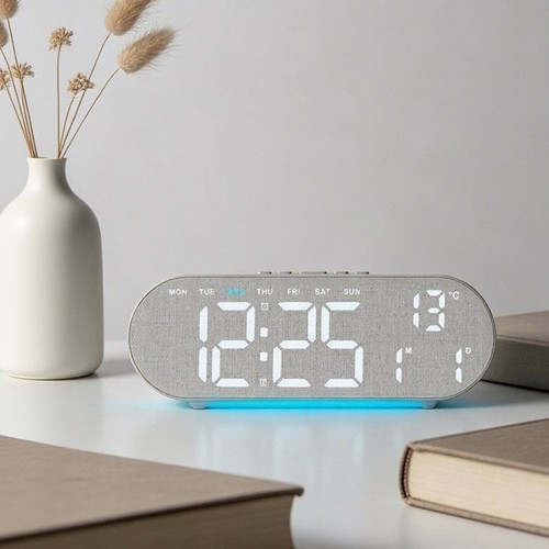 élégante horloge led abss - horloge,
