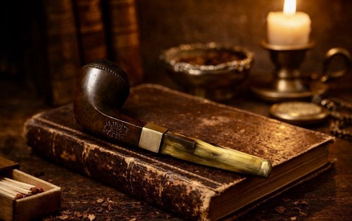 Pipe ancienne française - , –