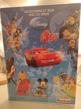 Auchan Disney set complet 180 cartes dans album officiel