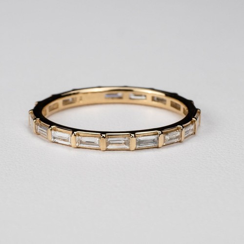 Bague baguette en - baguette, or