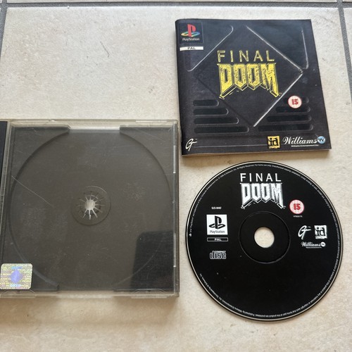 Jeu ps1 final doom - jeu, sans