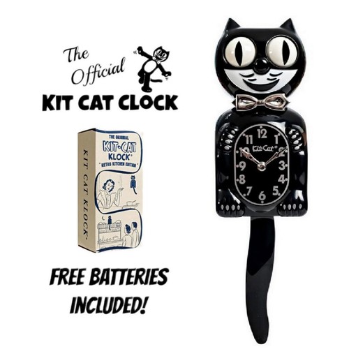 Retro kitchen kit cat clock - kitchen,