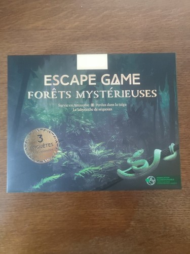 Jeu société escape game - jeu,