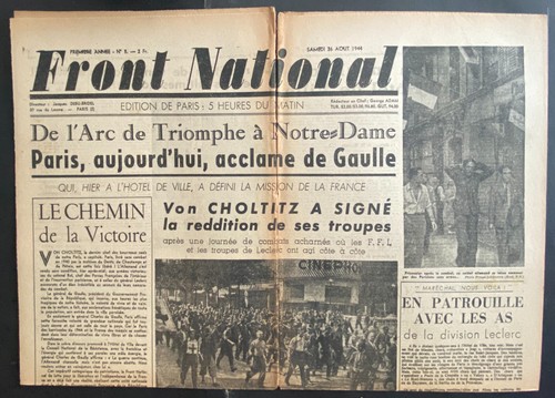 Front national aout - 26,