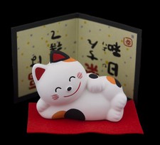 Maneki Neko Statue Chat