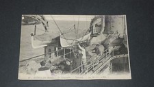 CPA CARTE POSTALE 1919 MARINE NATIONALE TELEGRAPHE TIMONERIE SIGNAUX