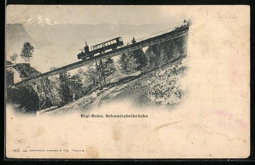 Rigi bahn pont - de, ficelle
