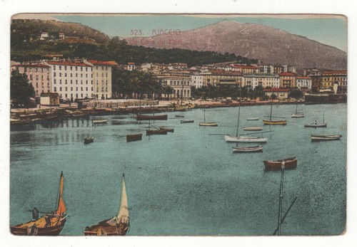 Cpa couleur ajaccio un - 2a,