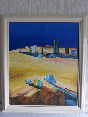 Tableau peinture paysage