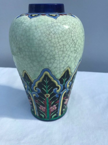 Ancien rare vase émaux - ancien, et