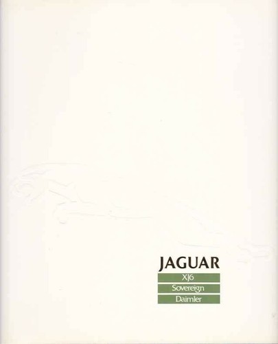 Catalogue brochure jaguar xj6 - catalogue,