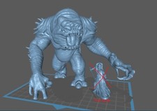 Star Wars - Rancor - Echelle