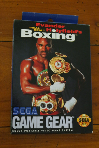 Sega evander holyfield boxing - sega,