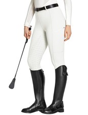 Legging d'équitation pour femme et fille - En silicone - Avec poche pour télé...