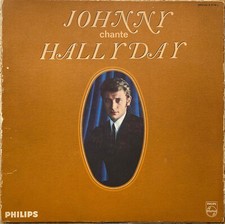 JOHNNY HALLYDAY Johnny Chante Hallyday 1965 Original Philips Cartonné  LP 33T