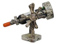 Décanteur vin barre à roue de navire style antique