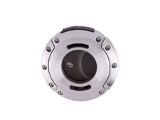XIKAR Coupe-Cigares Xo Brushed Argent Lames Noir