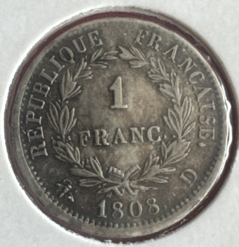 Franc napoléon ier 1808 d - napoléon,