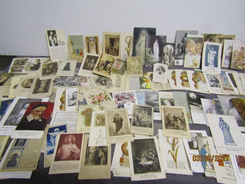 Lot 100 images pieuses - de,