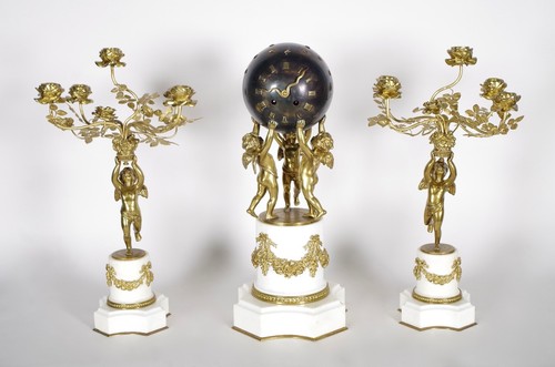 Garniture cheminée louis - garniture,