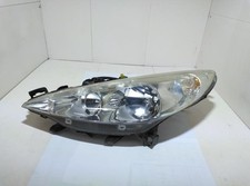 Optique avant principal gauche (feux)(phare) PEUGEOT 207 PHASE 1