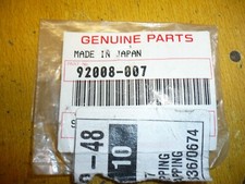 1 x vis a frapper f11 3,51mm barillet serrure kawasaki 92008-007 en ke klx kz kl