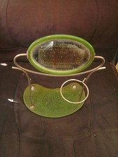 Miroir de toilette ancien à