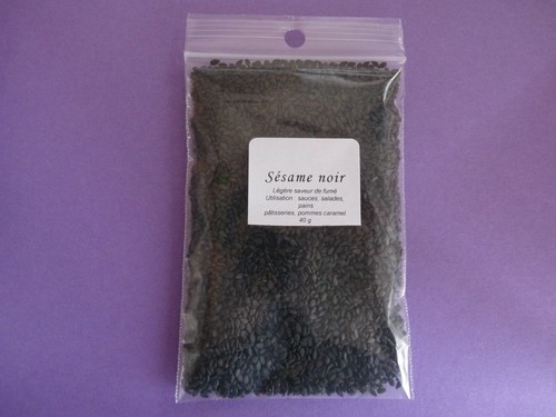 Sésame noir sauces - sÉsame, g