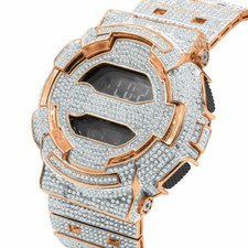 Custom casio shock - rose, gold