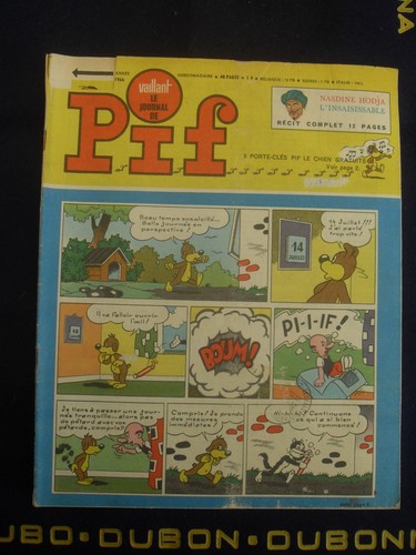 Journal pif vaillant - le,