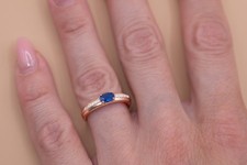 Bague Plaqué Or Rose 585 RG