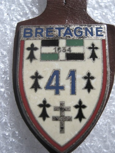 Insigne email cuir regiment - insigne,