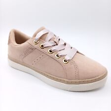 Baskets Tennis Cuir Chaussures Femme Christine Laure - 37 38 39 40 Rose Marron