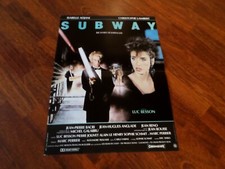 AFFICHE  BESSON / ADJANI / LAMBERT / SUBWAY / 40X60
