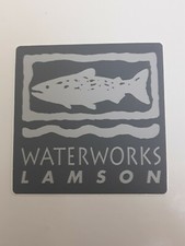 Waterworks Lamson flyfishing autocollants stickers x 1