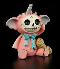 Furry Bones Figurine - Rose