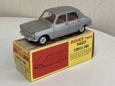 Dinky DINKY TOYS n°1407 voiture miniature SIMCA 1100 SIMCA1100 design français