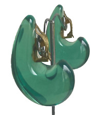 Boucle d'oreilles  en  altuglas   de CATHERINE NOLL