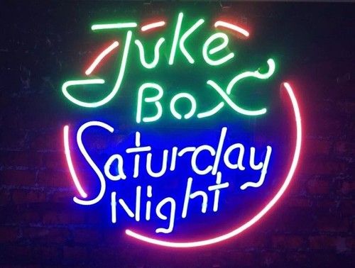 X18 juke box saturday - 18"x18",