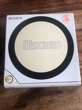 Sony Discman D30 Compact Disc Player Rare en Blanc